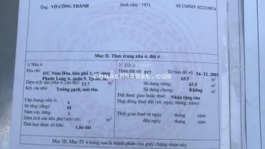Bán gấp lô đất mặt tiền 41 C Nam Hoà phường Phước Long A Thủ Đức giá chỉ 9.8 tỷ thương lượng