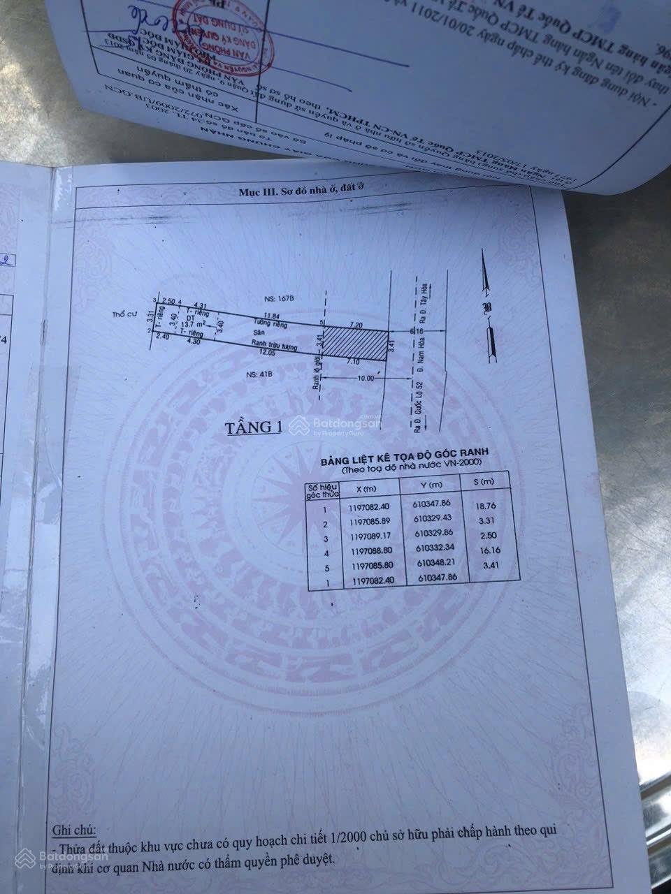Bán gấp lô đất mặt tiền 41 C Nam Hoà phường Phước Long A Thủ Đức giá chỉ 9.8 tỷ thương lượng