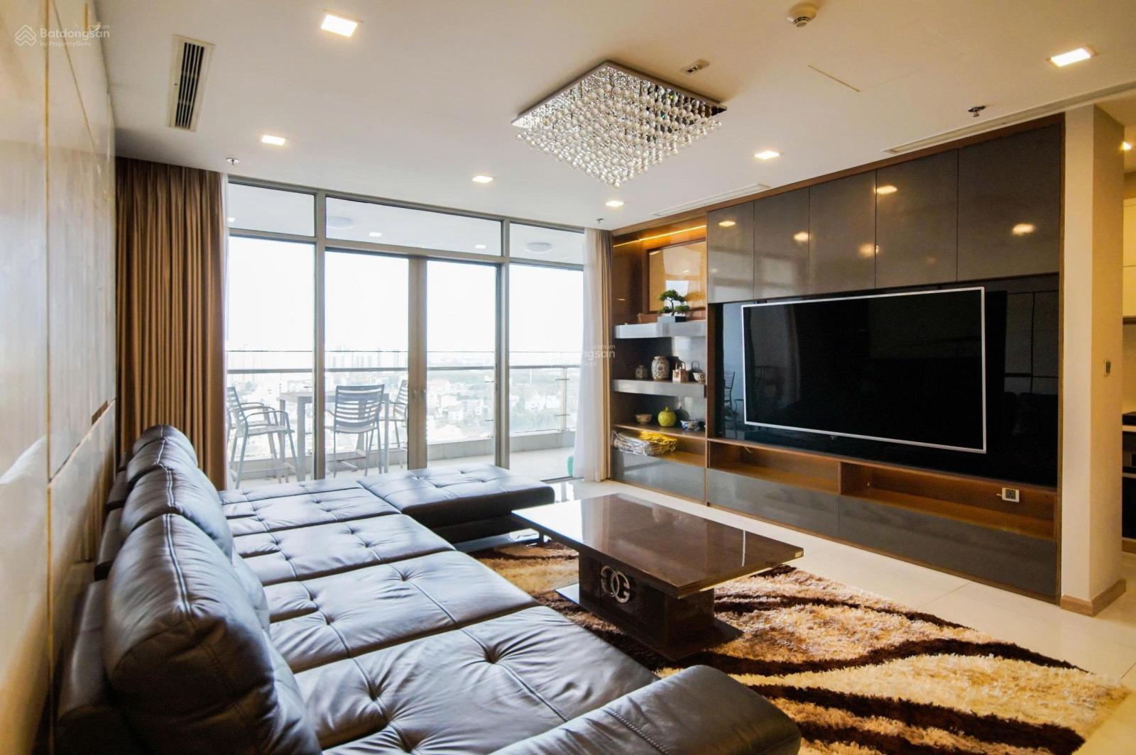 Full giỏ hàng căn hộ 4PN 188m2 Vinhomes Central Park, giá tốt chỉ từ 65 triệu/tháng, nội thất đẹp