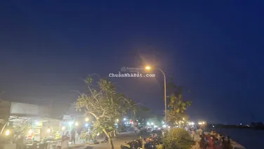 Bán đất góc 2 mặt tiền bờ kè Bình Mỹ đường Trần Quang Đạo xã Bình Khánh, Cần Giờ, dt 274m