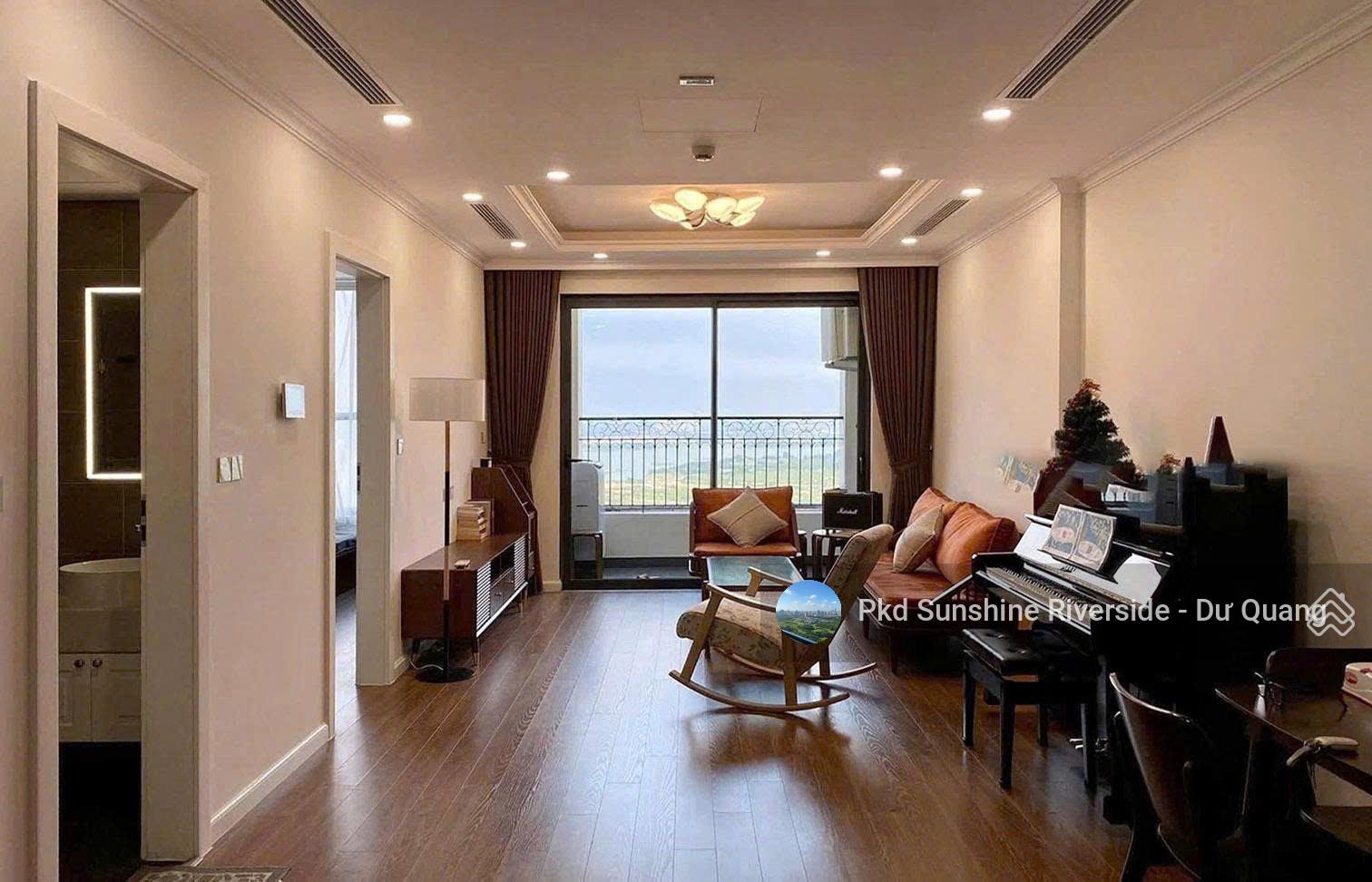 Bán căn 82m2 Sunshine Riverside - View cầu + sông - Full đồ rời đầy đủ - Sổ đỏ - Nhỉnh 8 tỷ