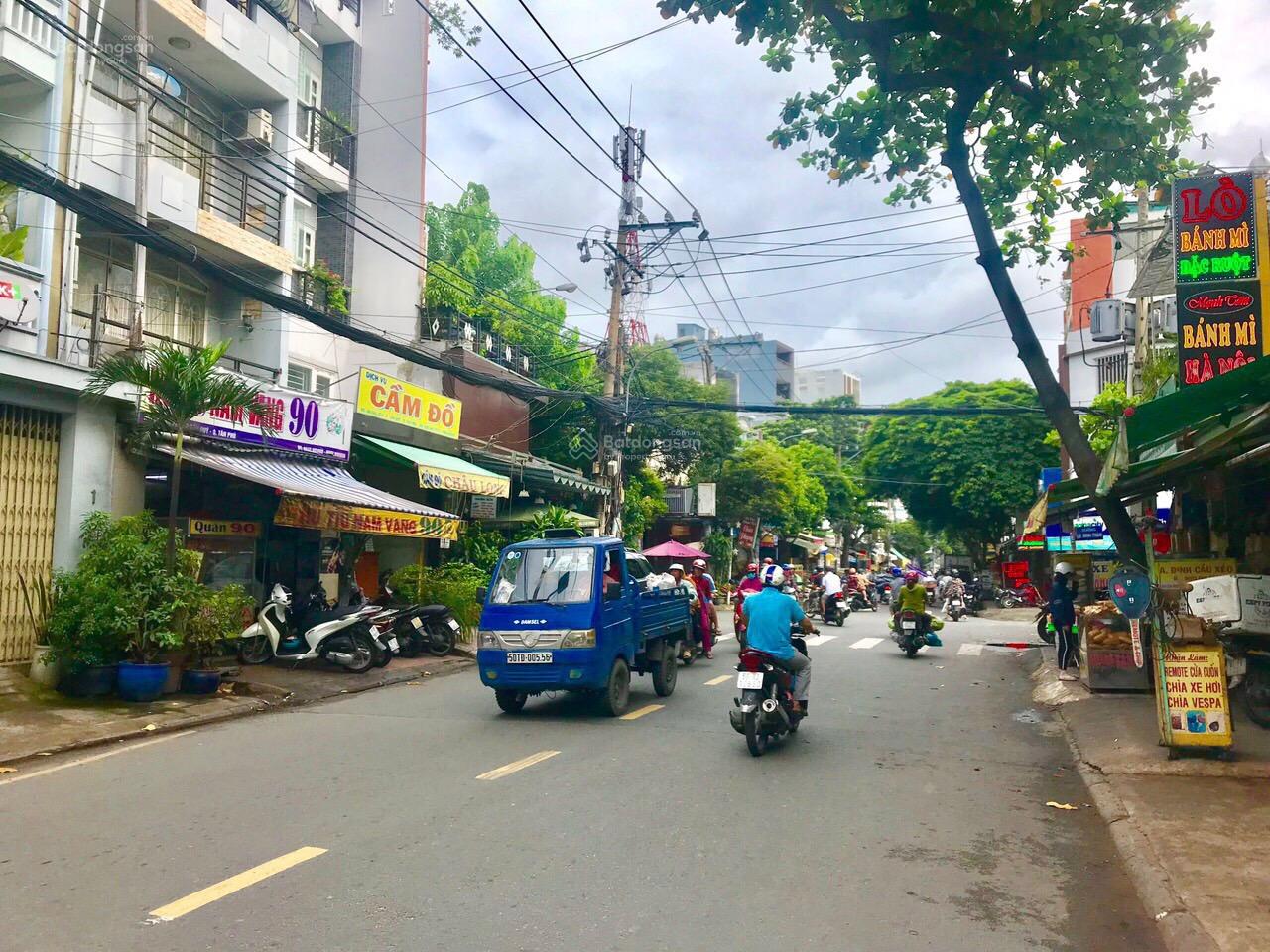 Hai mặt tiền trước sau, đường Lê Sát, Tân Phú 4x14m, đường 16m, hẻm sau 7m. Giá 9.5 tỷ tl