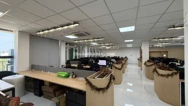 Cho thuê Văn phòng đường Trần Não ||DT: 280m2 ngăn sẵn phòng || KĐT An Phú An Khánh