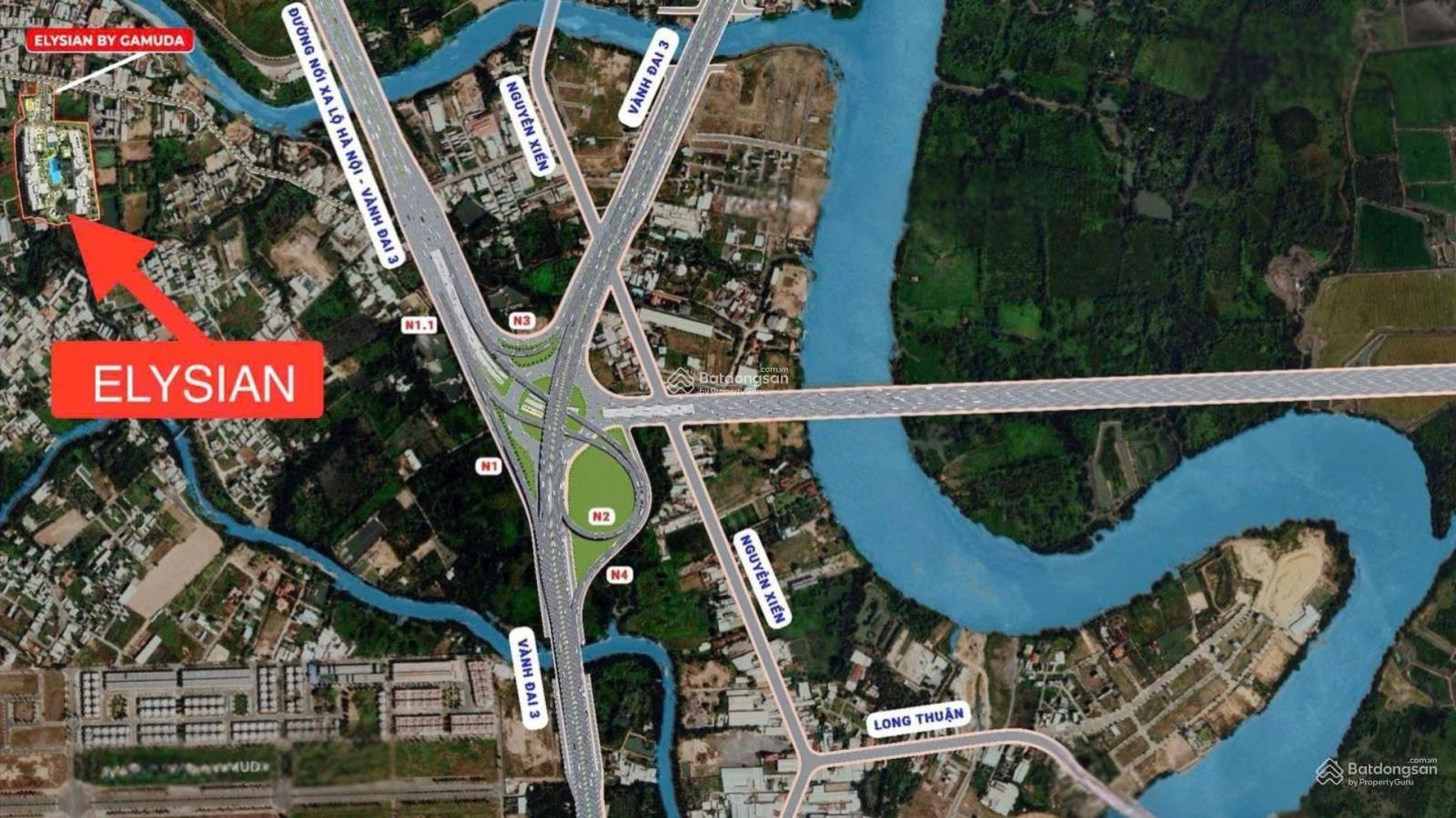 Bán căn hộ 2 phòng ngủ 82,4m² Elysian Thủ Đức có ô đậu xe ô tô định danh giá ~70 triệu/m²