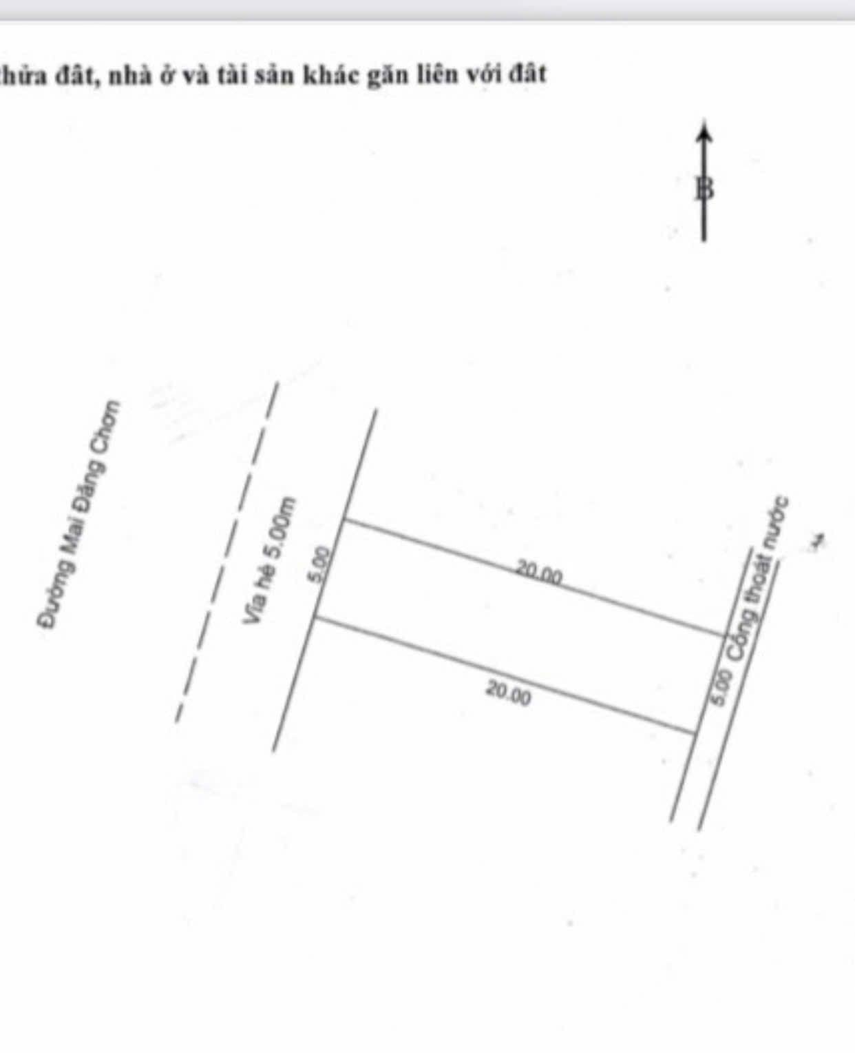Đất Mt Mai đăng chơn, 100m2, giá 6ty5