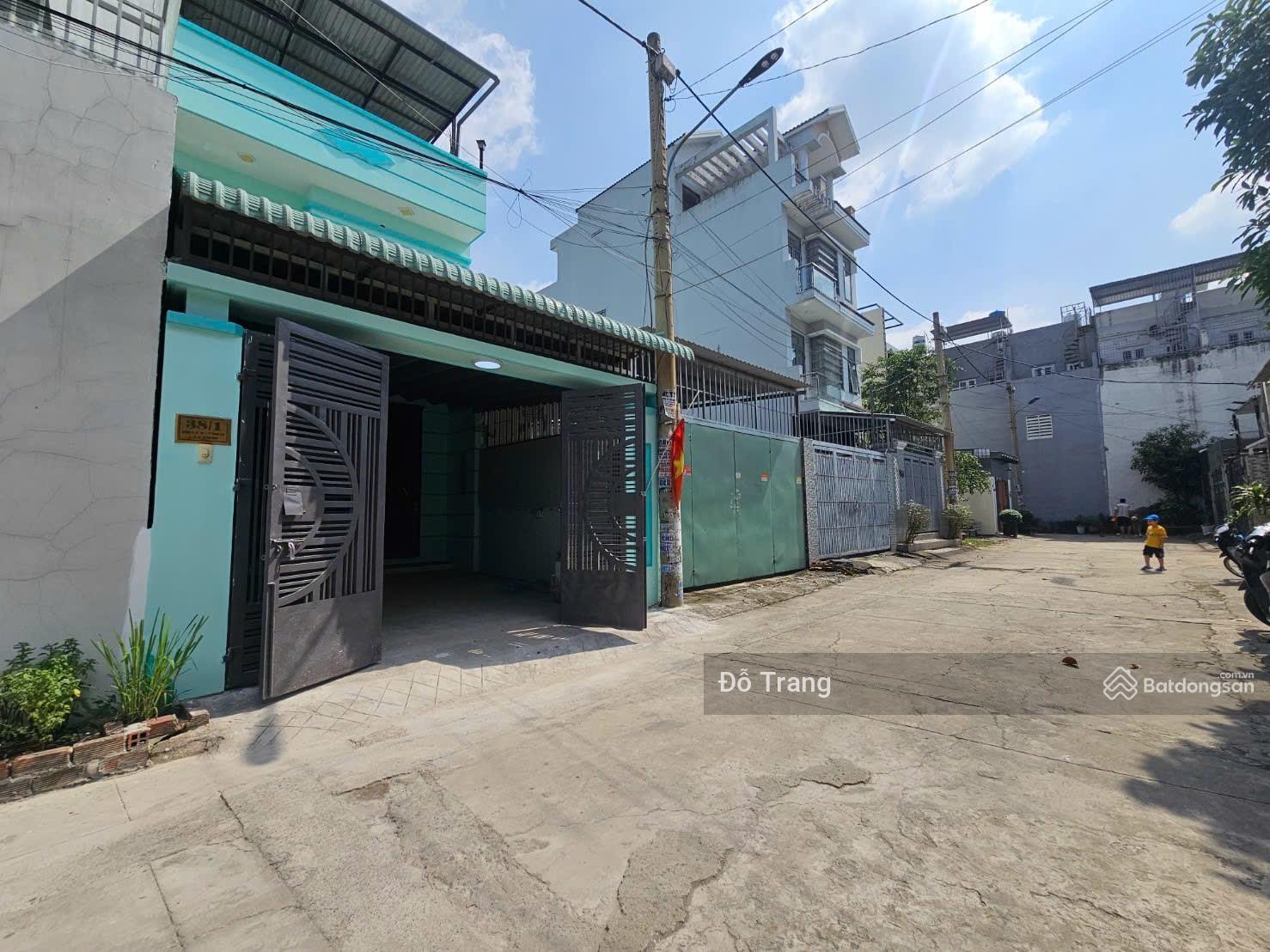 Nhà đường Thạnh Lộc 41, 5x20m - siêu rộng - giá siêu rẻ