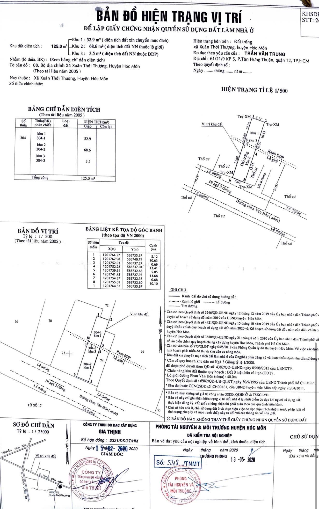 Mặt tiền đường Phan Văn Hớn, giá chỉ 6 tỷ 800tr