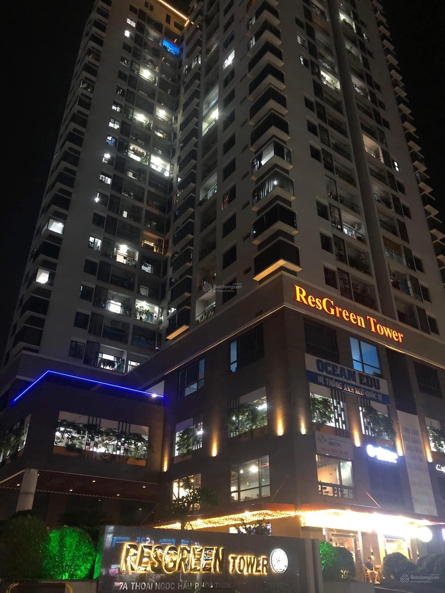 Bán gấp căn hộ 3PN, 2WC tại Res Green Tower, 5,15 tỷ, 85m2, Tân Phú, HCM