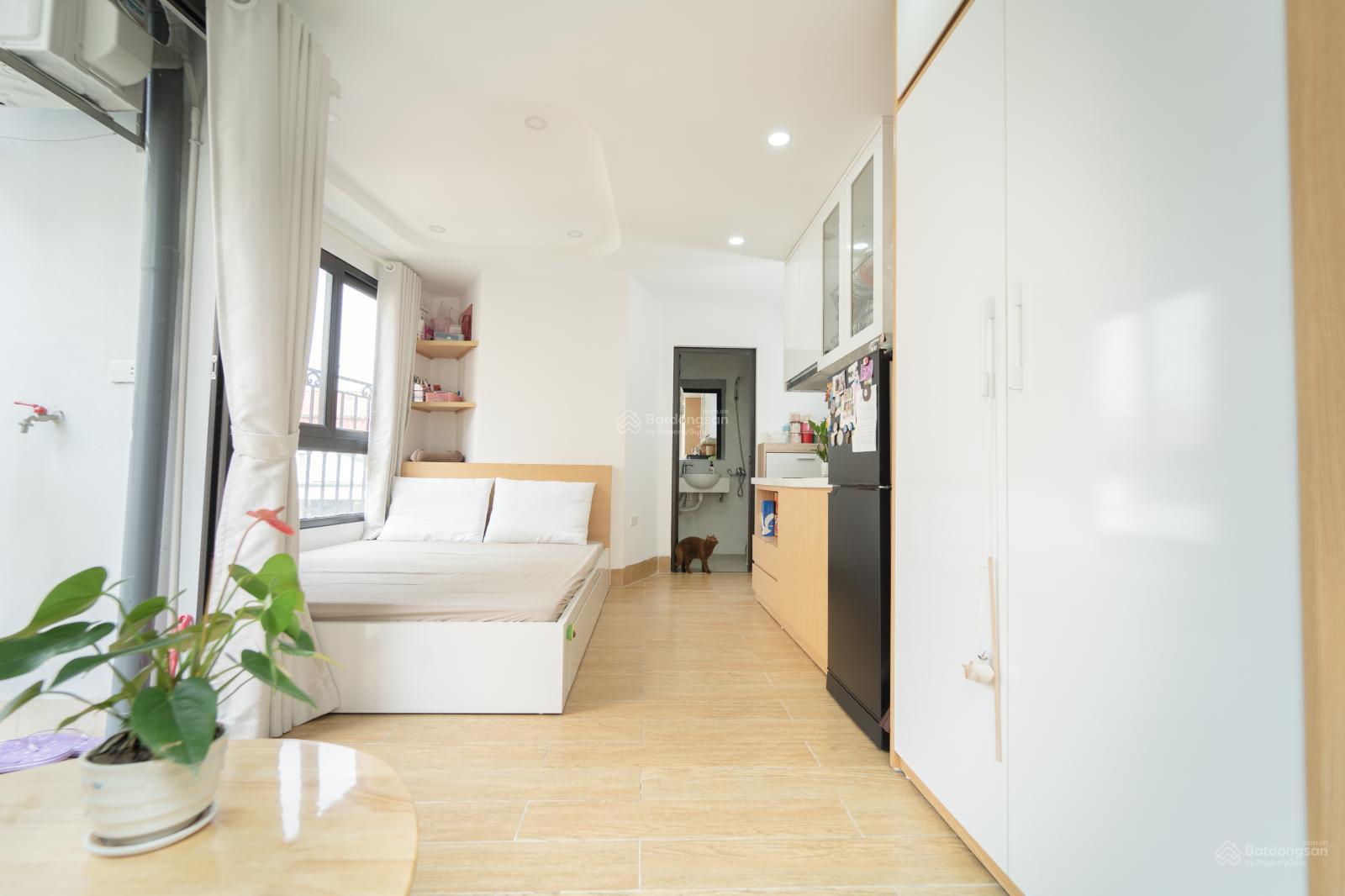 Cho thuê căn hộ 25m2 tại 34 Hoàng Cầu trung tâm quận Đống Đa - full nội thất vào ở ngay