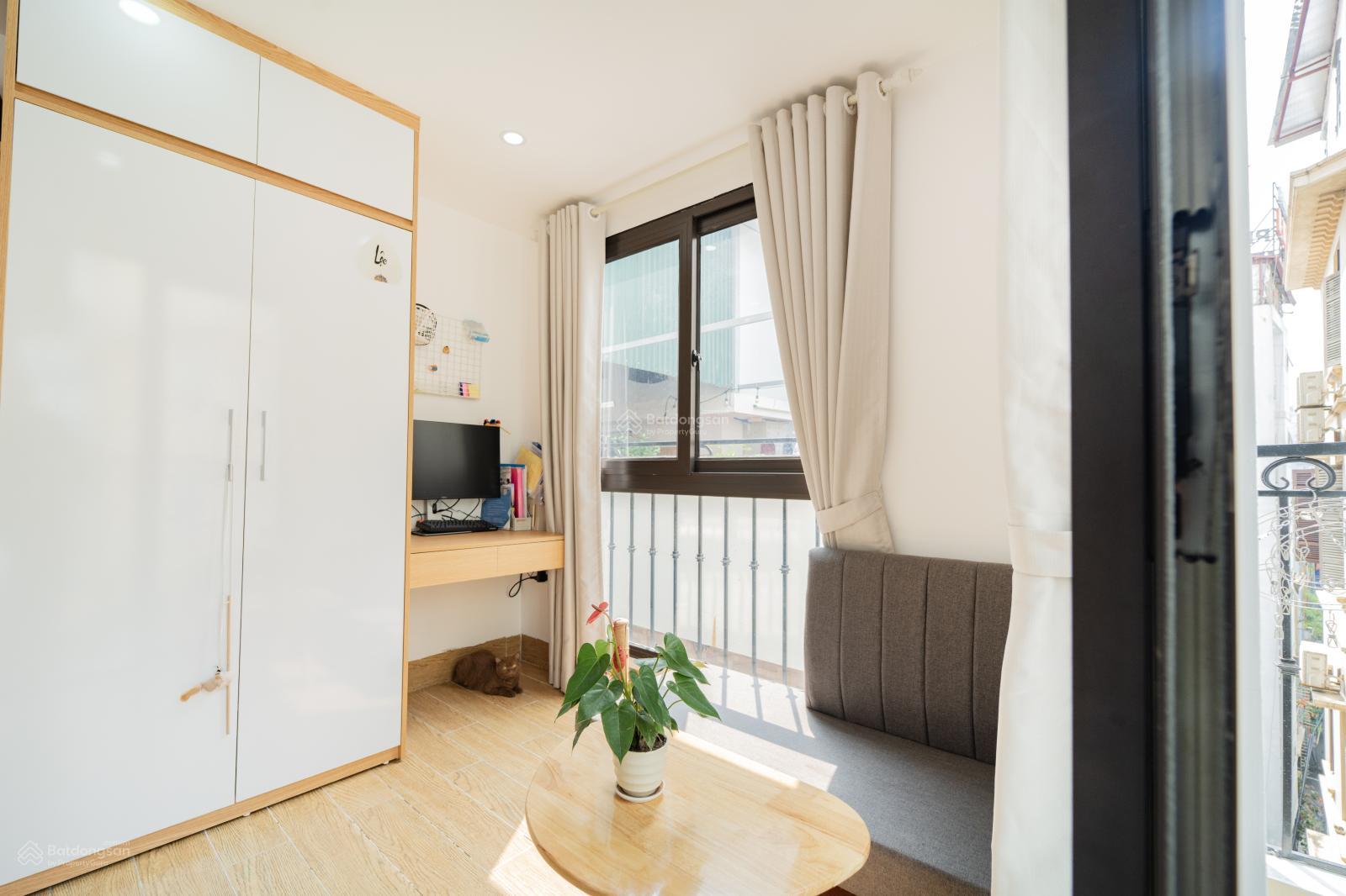 Cho thuê căn hộ 25m2 tại 34 Hoàng Cầu trung tâm quận Đống Đa - full nội thất vào ở ngay