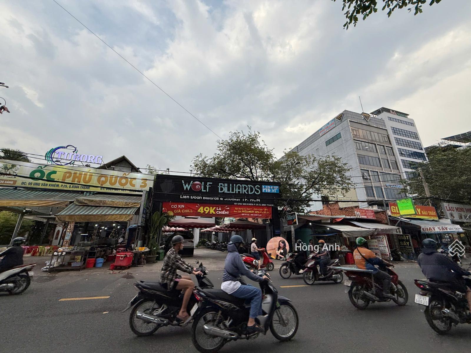 Bán Mặt Tiền Ung Văn Khiêm, Bình Thạnh - 15 x 40m - CTXD 1 Hầm 7 Tầng - HĐT 100tr/th - Giá 120 tỷ