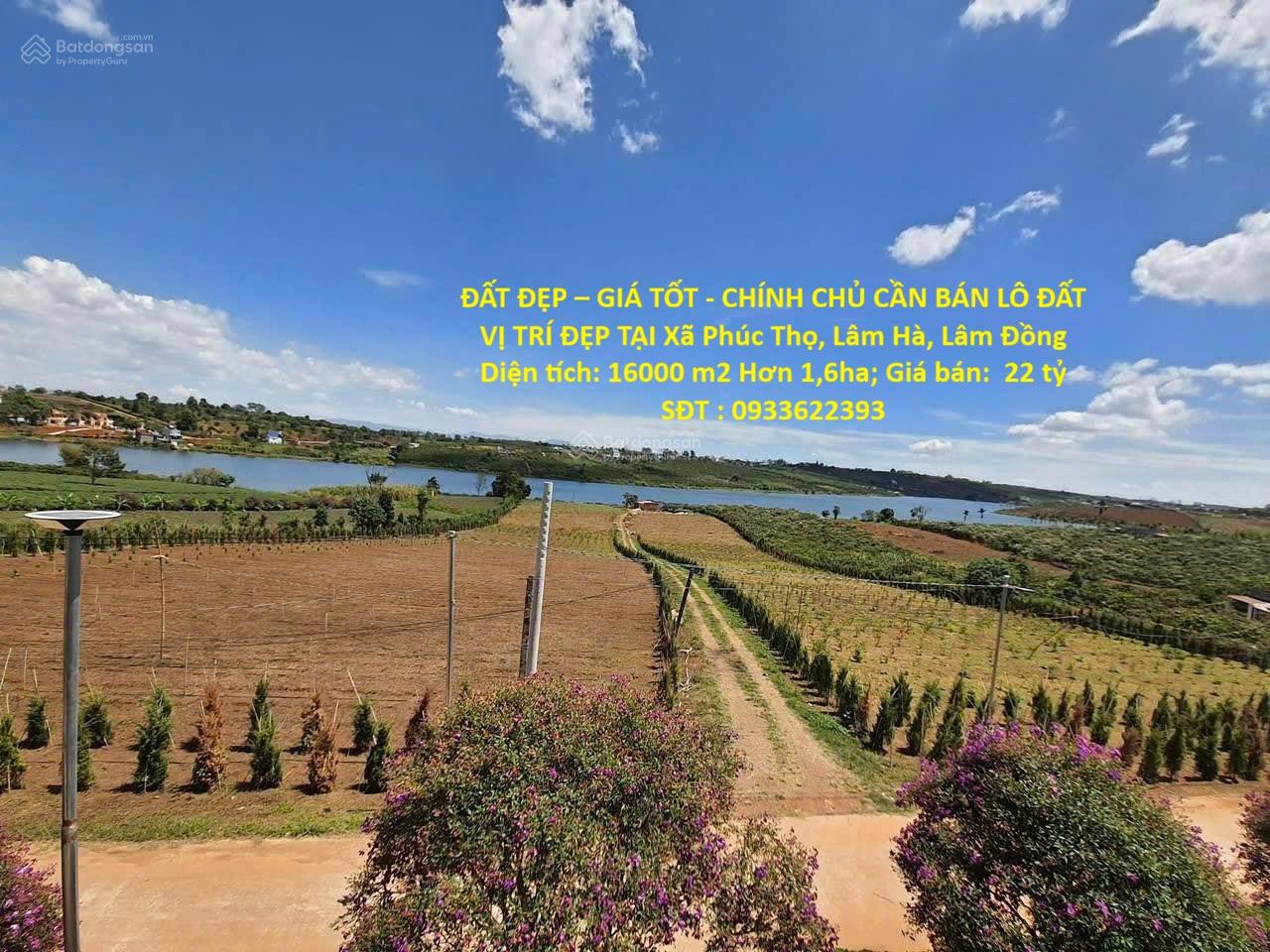 ĐẤT ĐẸP  GIÁ TỐT - CHÍNH CHỦ CẦN BÁN LÔ ĐẤT VỊ TRÍ ĐẸP TẠI Xã Phúc Thọ, Lâm Hà, Lâm Đồng