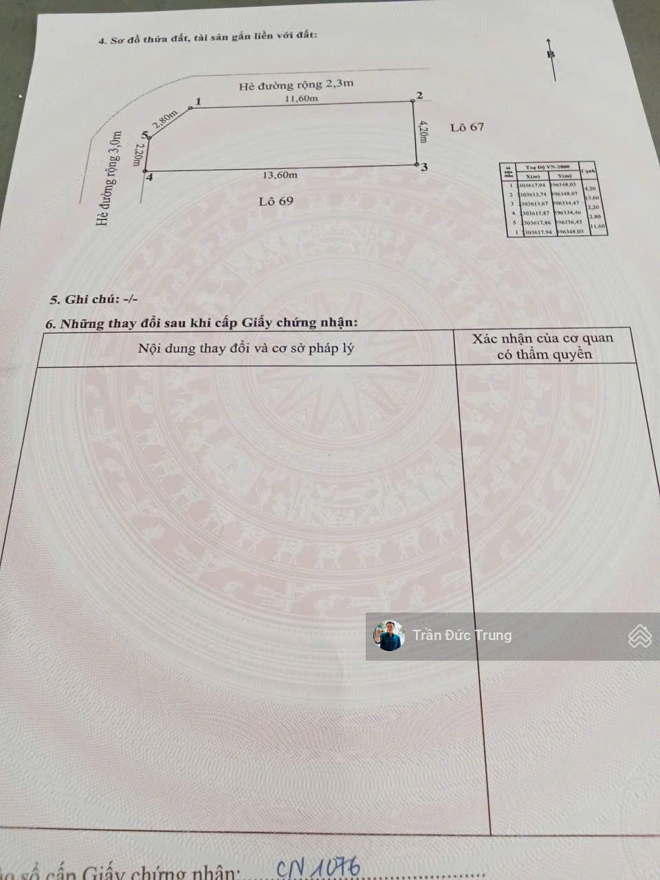 55m2 lô góc Tái định cư Tam kỳ (4,3ha) đua văng xây lồi đc