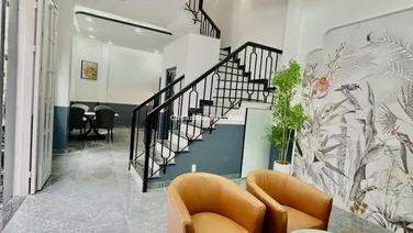 Nhà bán 3 Tầng + ST xây mới 100%-4,5 x 10,5-47m2-4 Pn,3Wc-NT cao cấp hẻm 157 Dương Bá Trac P1Q8 cũ