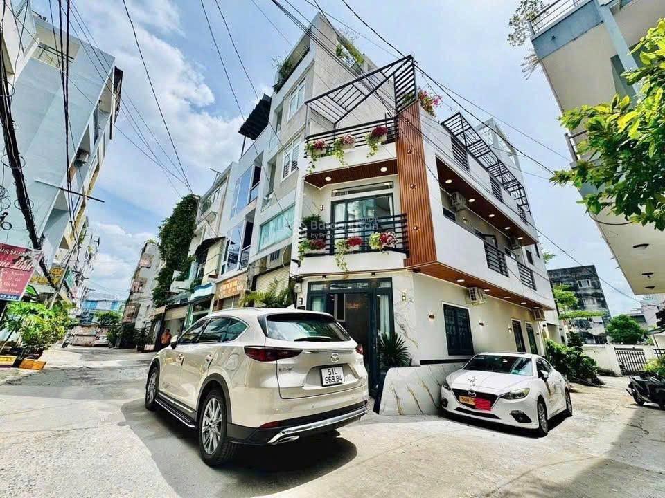 Bán góc 2 MT hẻm 8 m 3 tầng Phan Văn Trị Phạm Văn Đồng 7,87 tỷ