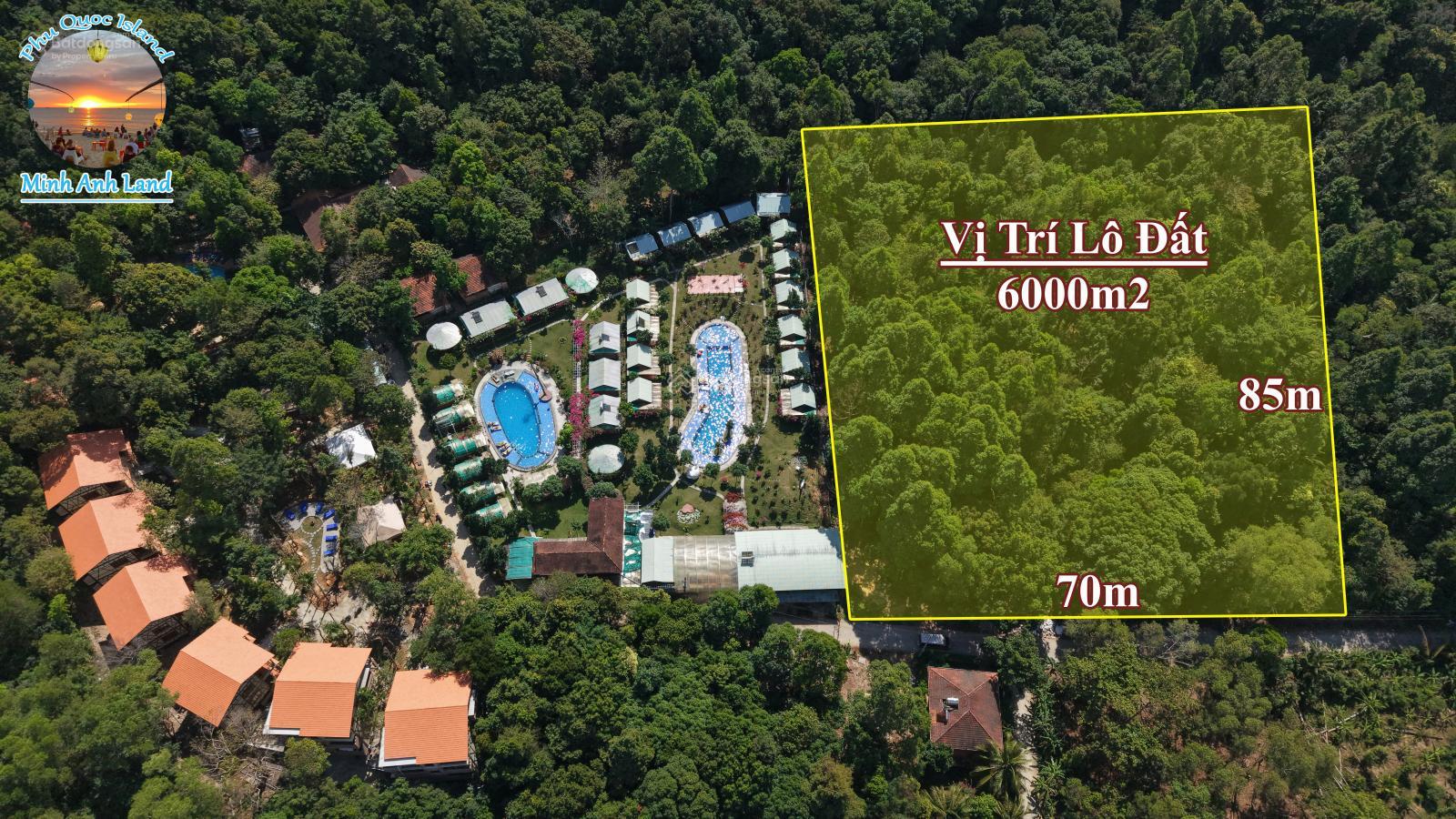 Bán 2000m2, 3000m2 trong làng resort Cửa Lấp. Kinh doanh du lịch cực kỳ tốt, cho thuê full phòng