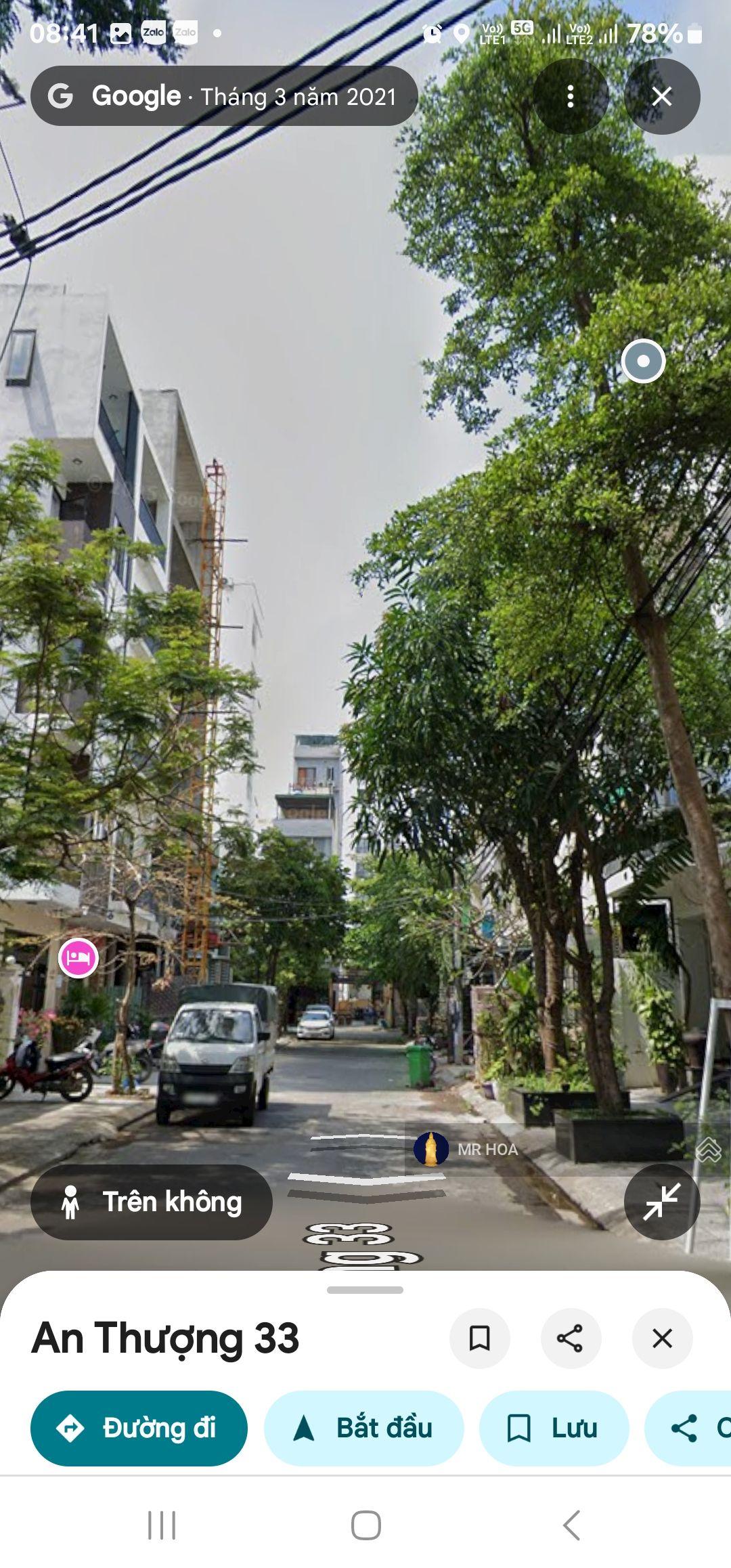 Lô đất đường An Thượng 33 khu phố tây sầm uất, Ngũ Hành Sơn