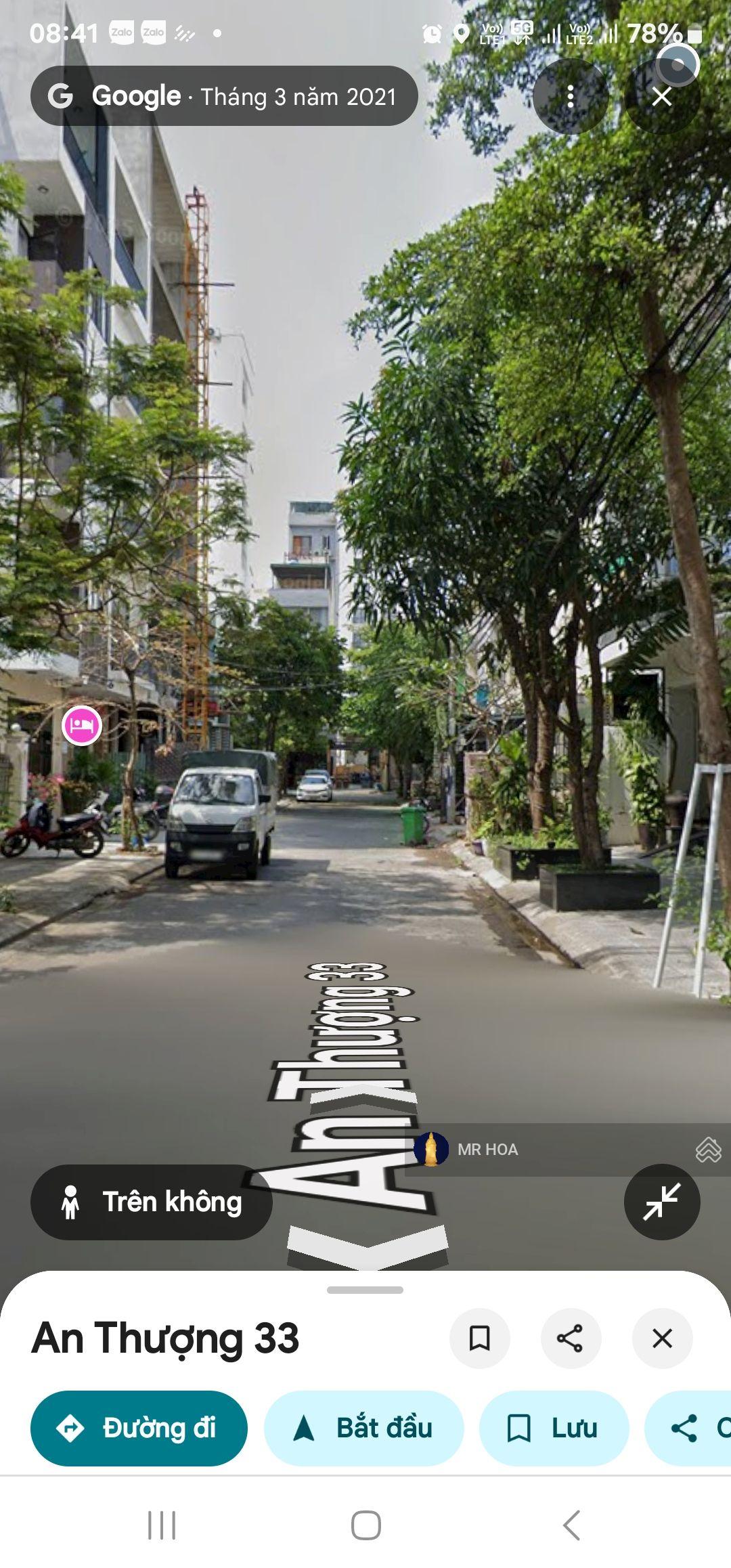 Lô đất đường An Thượng 33 khu phố tây sầm uất, Ngũ Hành Sơn