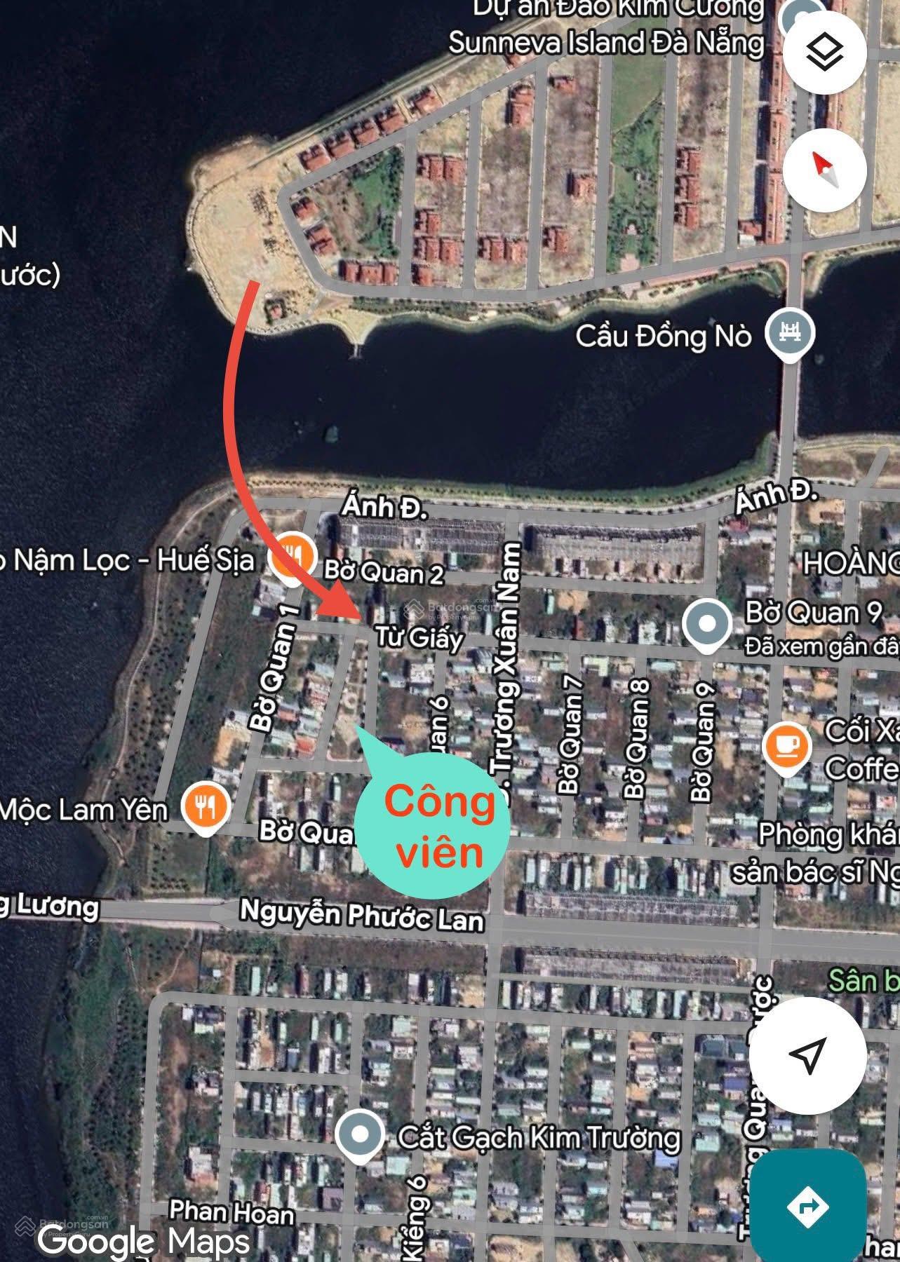 Hàng hiếm view công viên, sát sông lô Từ Giấy Nam Hoà Xuân B2 153 giá đầu tư