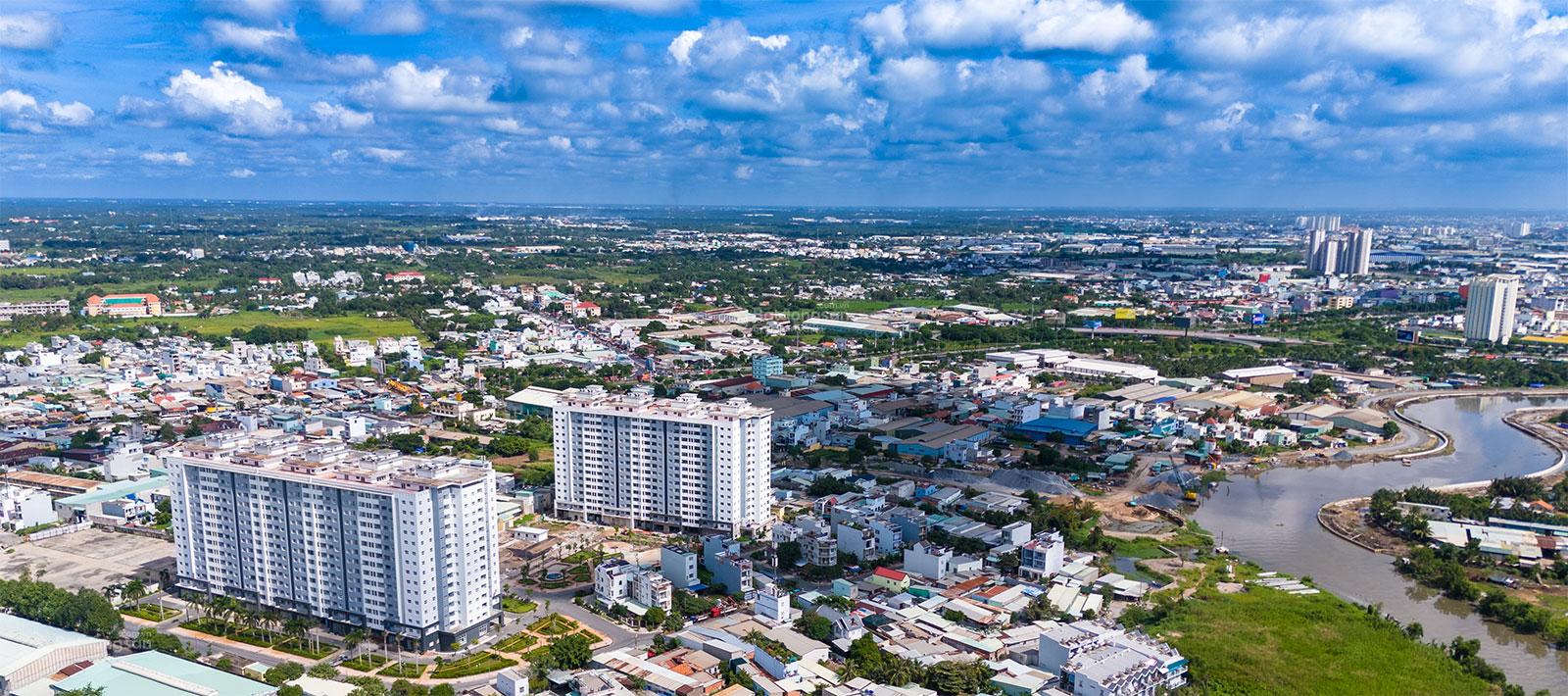 Gấp Gấp Cho thuê căn hộ Conic Boulevard 2PN2W, có máy lạnh, free phí QL 5 tháng_ LH 0979 695 ***