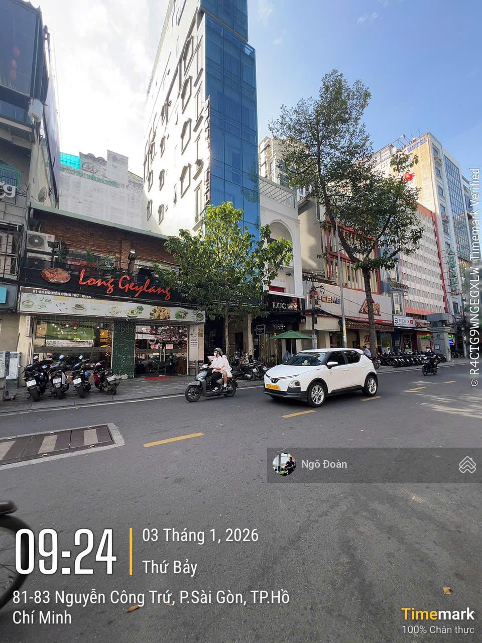 Bán nhà mặt phố Nguyễn Công Trứ, P. Bến Thành, Q1 | 8x18m GPXD hầm 7 lầu giá 95 tỷ