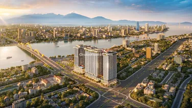 Bán căn hộ The Legend Đà Nẵng 1PN 60m2 view sông Hàn giá 6.97 tỷ chiết khấu 10% tặng nội thất 300tr