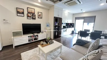 Bán căn hộ B6 Nam Trung Yên. DT 79m2 nhà thiết kế 3 ngủ, 2vs. Nội thất đầy đủ