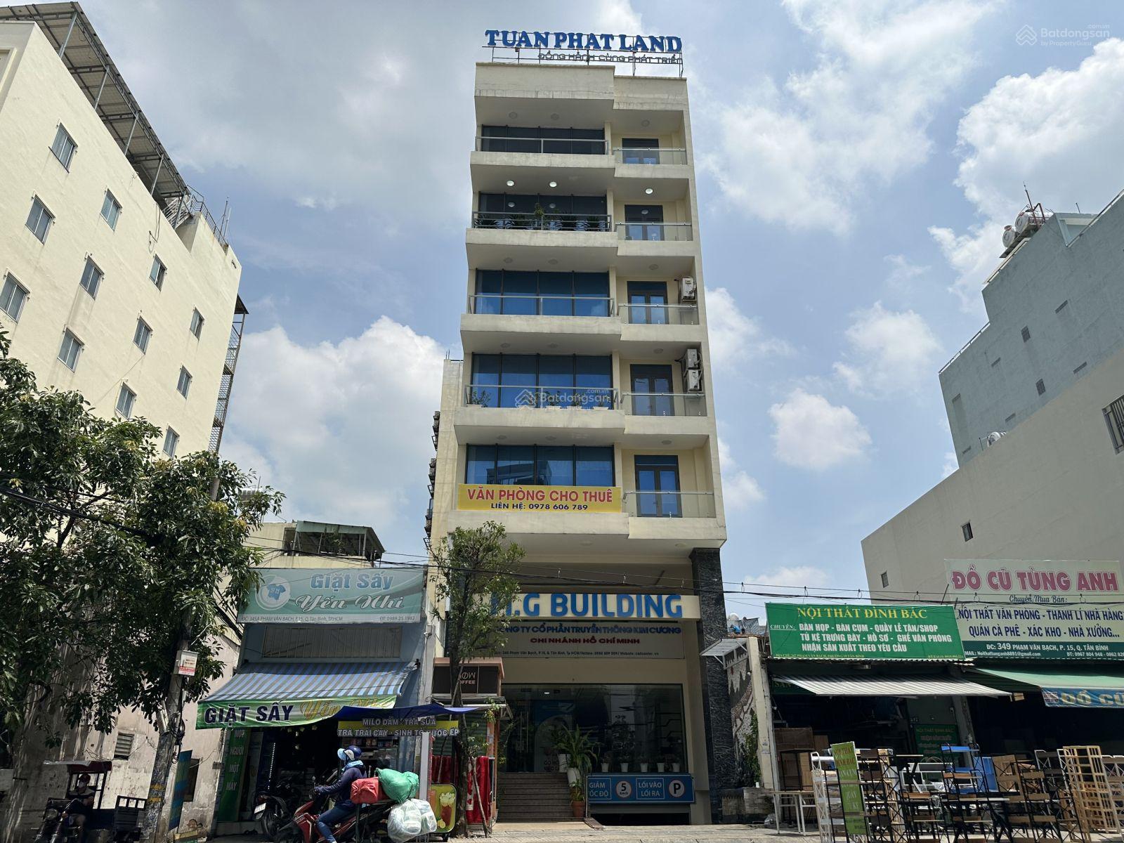 Bán tòa nhà góc 2MT đường Phạm Văn Bạch - Tân Bình - DT: 8,2 x 26m(202m2) - Hầm 7 tầng giá 35 tỷ