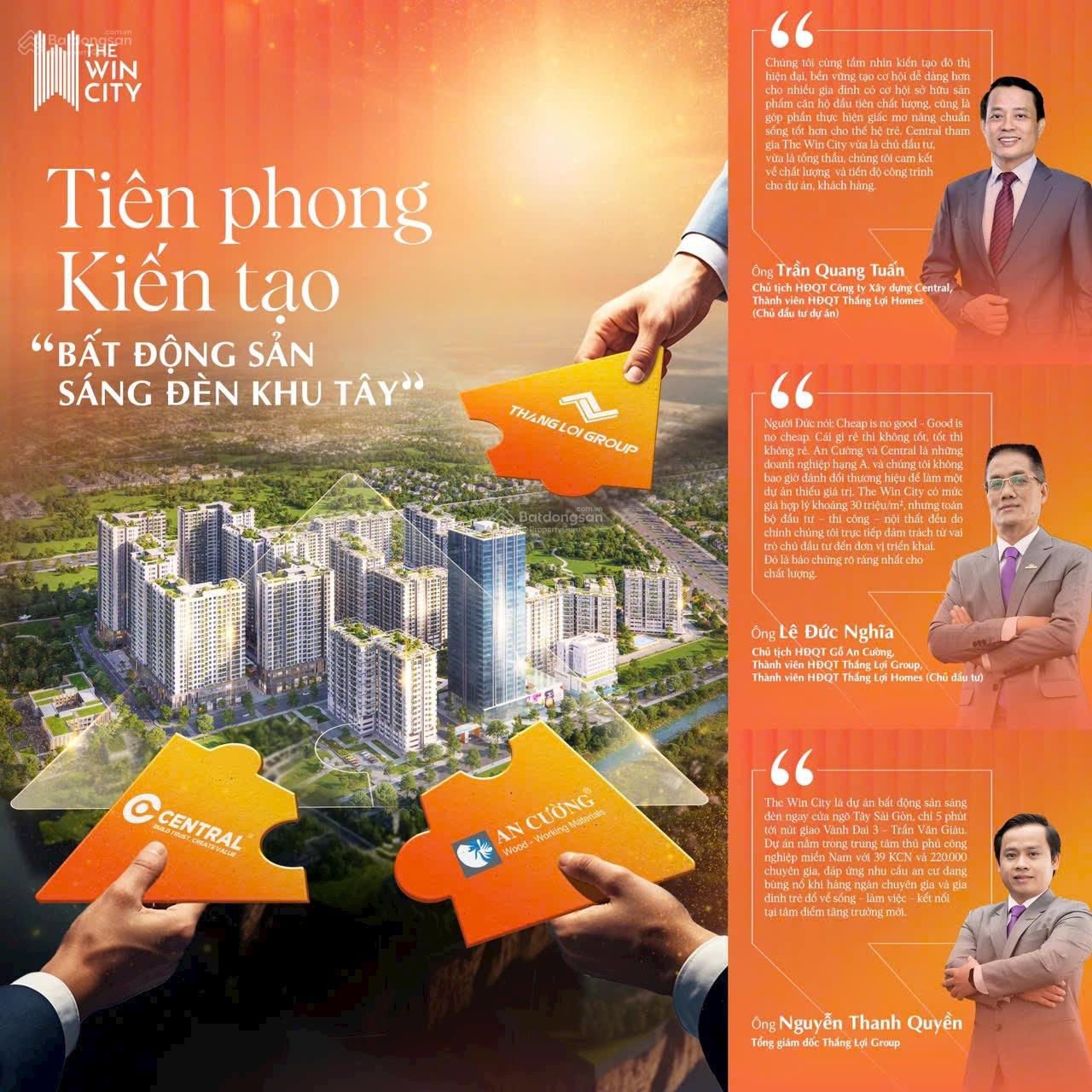 Căn hộ cao cấp The Win City chỉ cần TT 15% 240tr đến khi nhận nhà, tặng full nội thất. 0938 095 ***