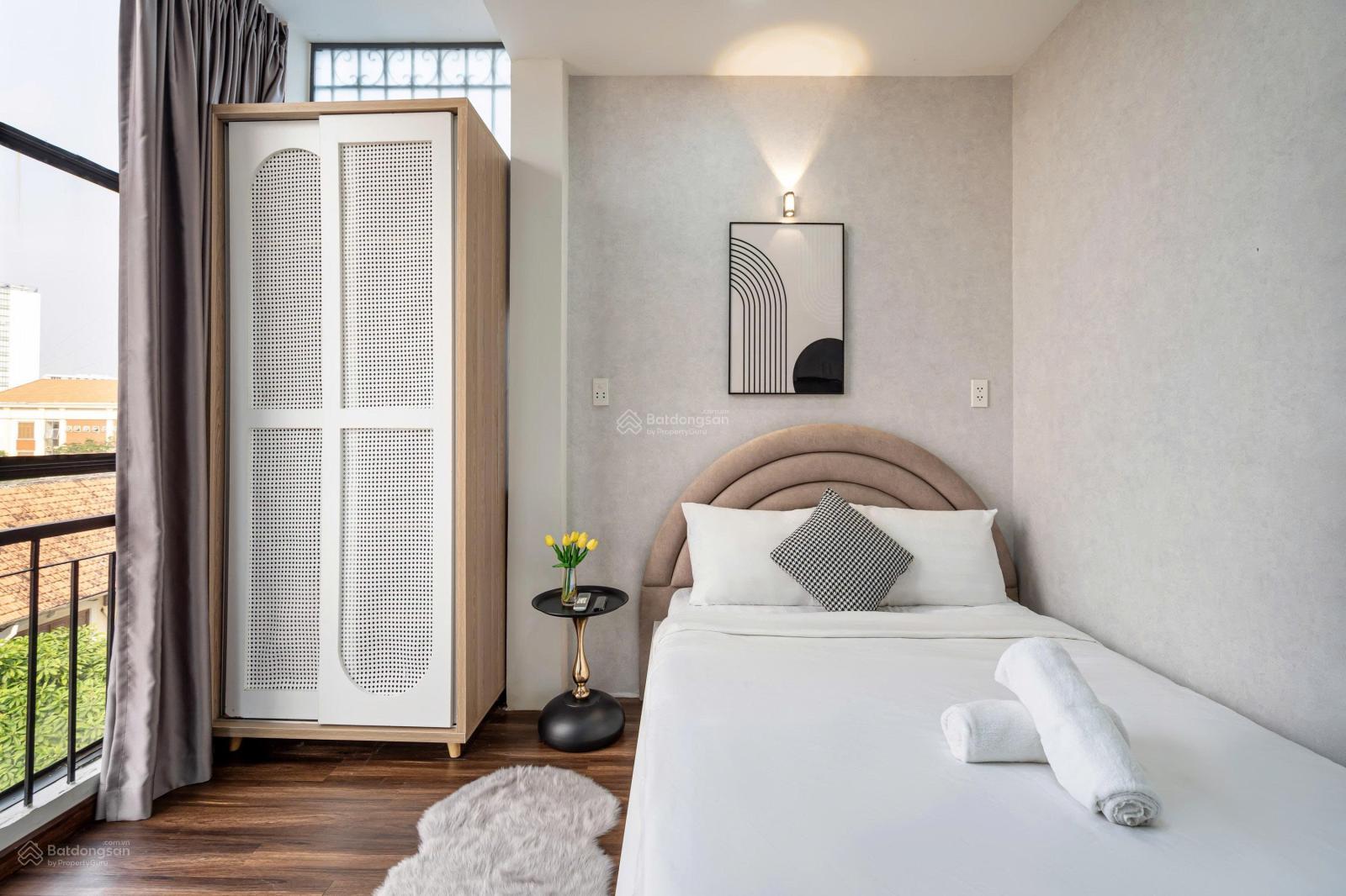 Toà 5 Tầng Thang Máy Lê Thị Hồng Gấm Cho Thuê CHDV VIP Quận 1, DT 102m2 Ngang 6.2m, SHR, Chỉ 33 Tỷ