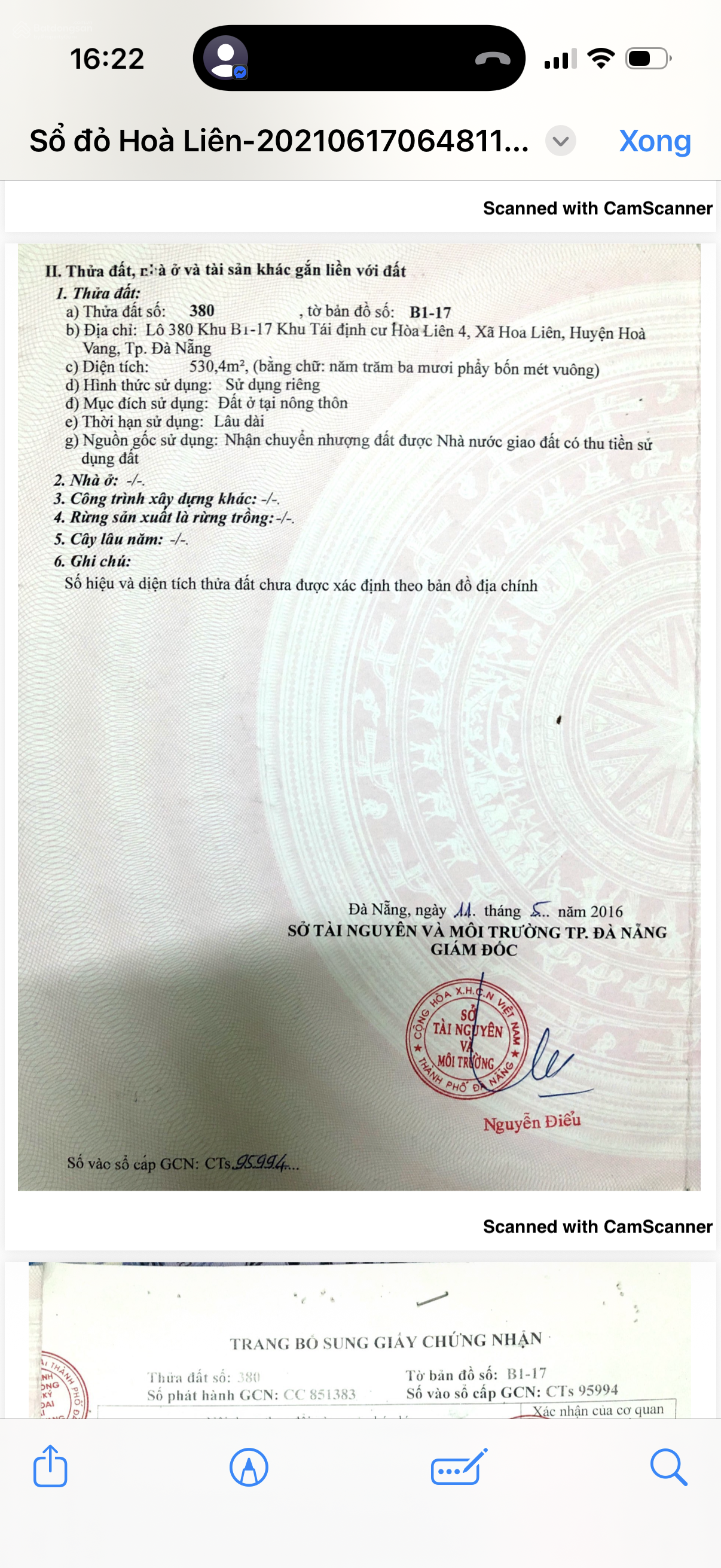 Bán đất biệt thự Hòa Liên 4, Liên Chiểu, Đà Nẵng, 530m2 đường 5.5m giá 9.5 tỷ