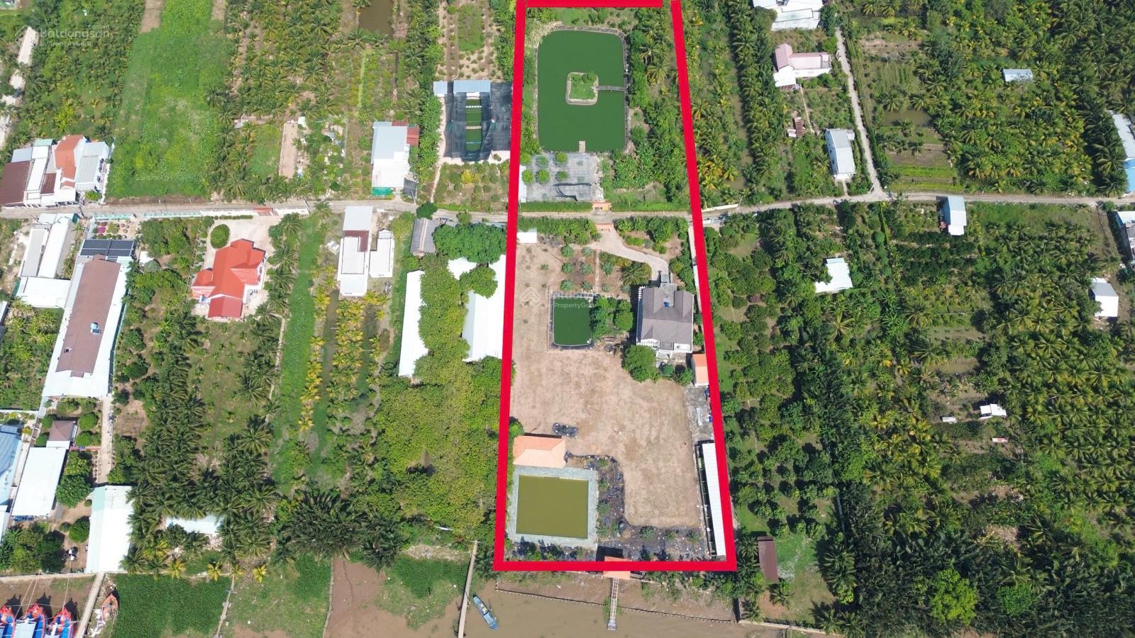 Bán 9.600m2 BĐS nghỉ dưỡng ven sông hàng hiếm Cồn Tân Long TP. Mỹ Tho Tiền Giang