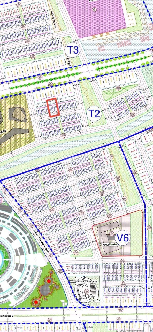 Lô đất vip ngay cạnh Plaza 4 - Vị trí dành cho kinh doanh tốt khi Plaza 4 hoàn thiện