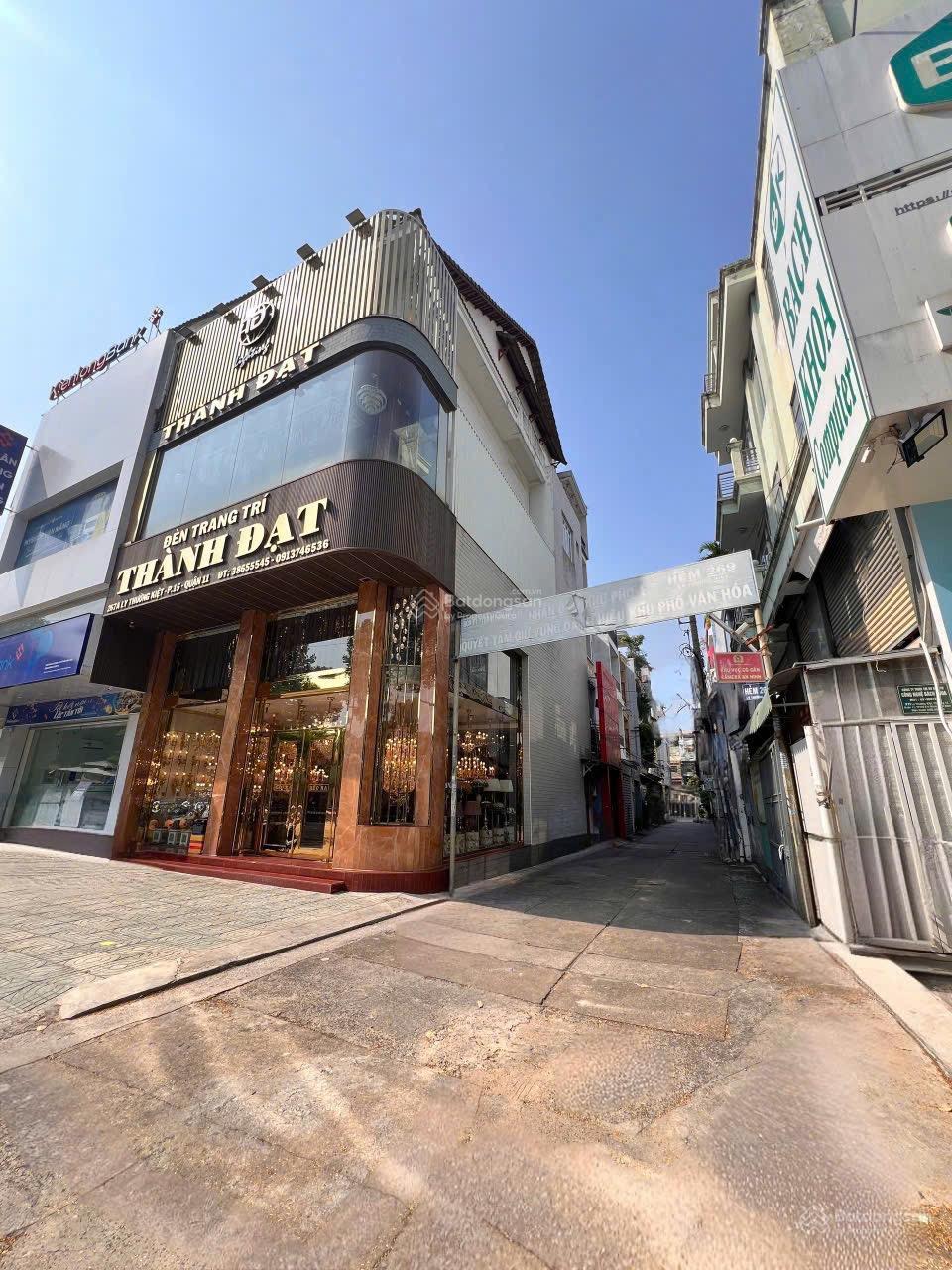 LÝ THƯỜNG KIỆT - C/x LỮ GIA 126m2 (8x16)m