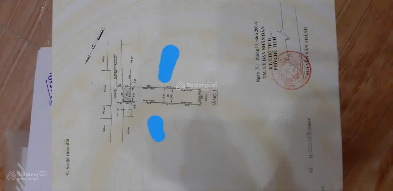 Nhà cấp 4 có gác hẻm thông xe hơi đg Tăng Nhơn Phú, kề CĐ Công Thương, phước long b, DT 90m²/7tỷ.