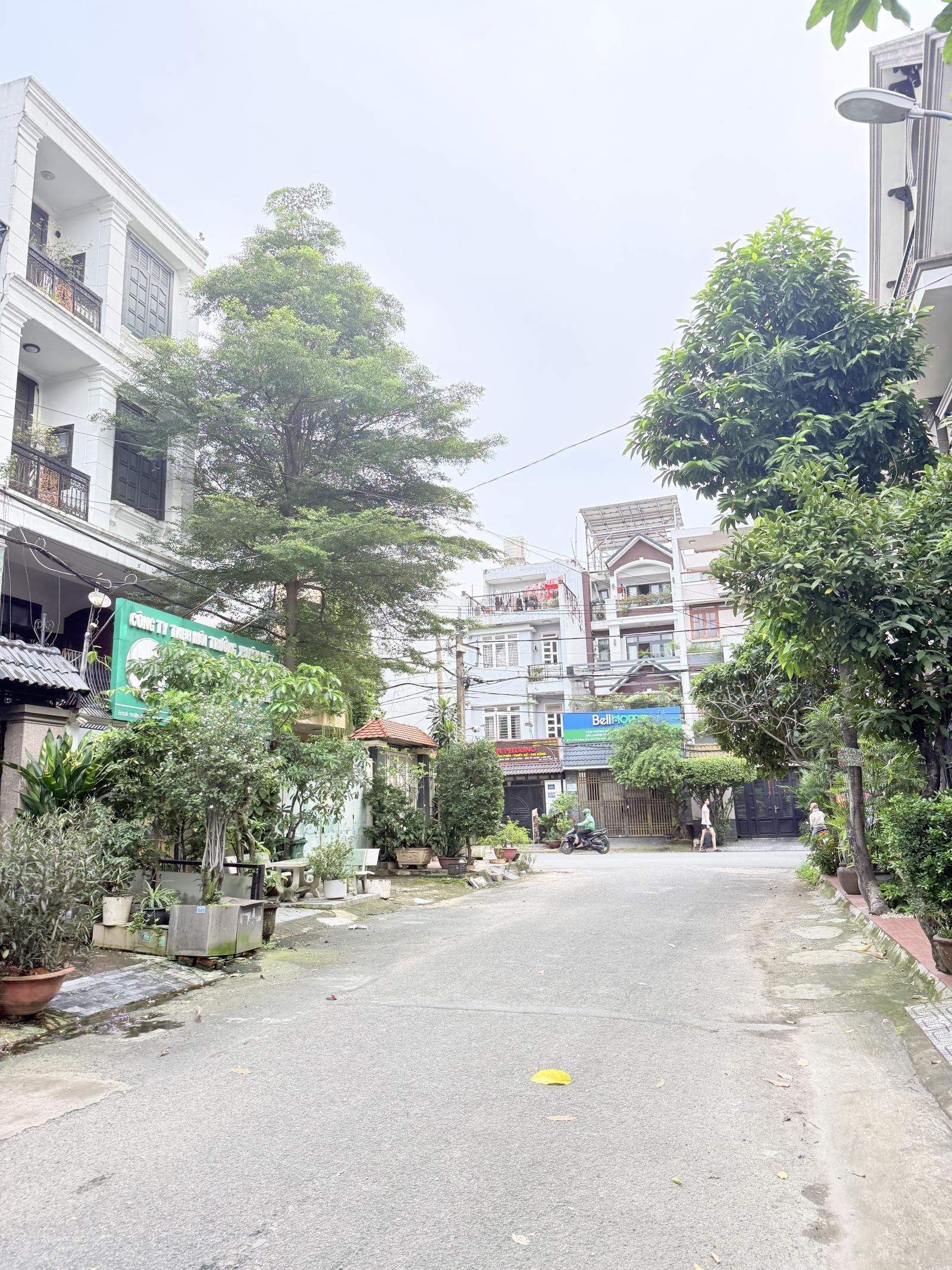 Nhà mặt tiền khu phân lô Nguyễn Oanh 221m2, 13x17m, 2T, Đường 12m, Khu Biệt Thự, gần mặt tiền Bờ Kè