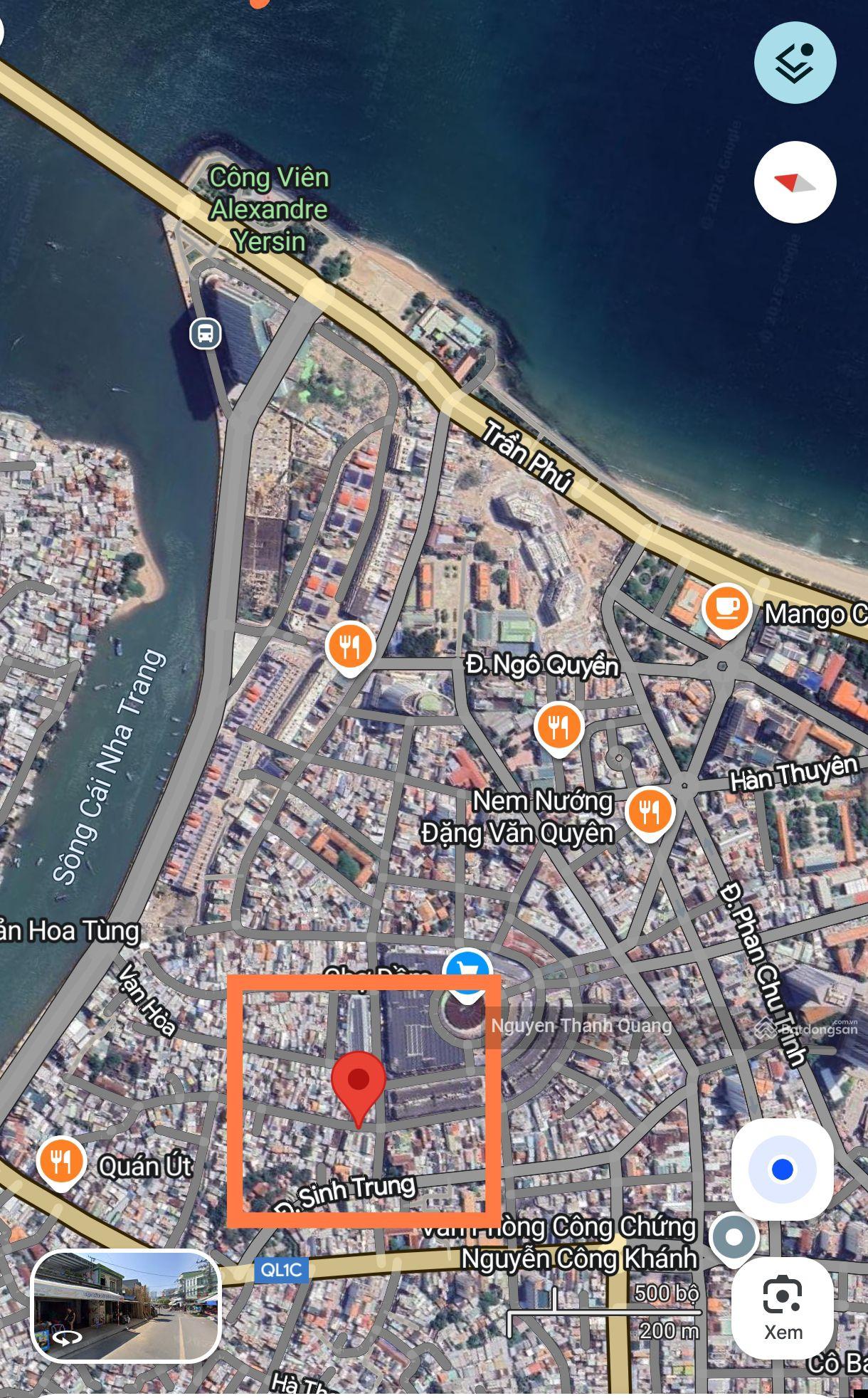 Nhà mặt đường TTTP Nha Trang 8,7 tỷ - gần biển, kinh doanh buôn bán