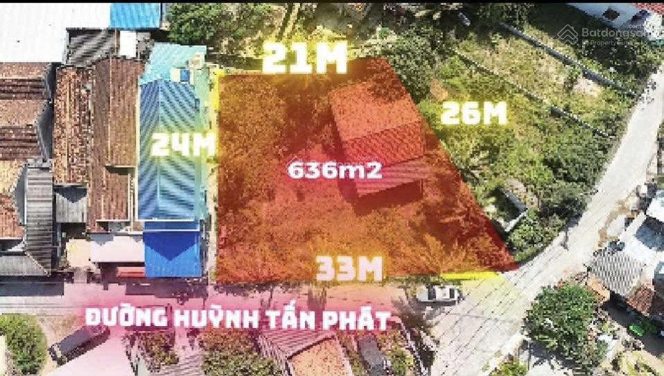 Giá quá tốt cho lô đất ven biển lò 2 mặt tiền đường Huỳnh Tấn Phát 2 ô tô né nhau