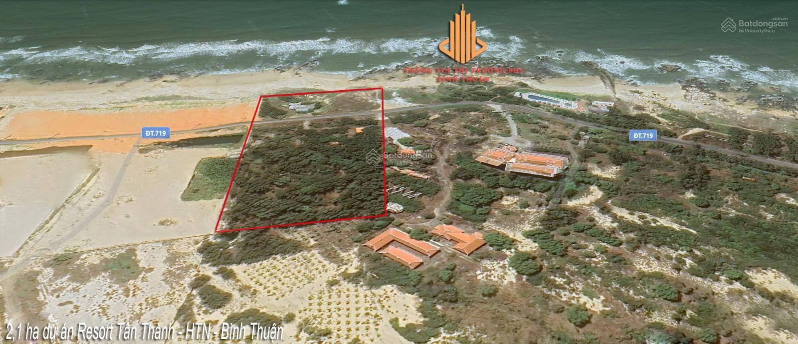 Hơn 2,1 ha dự án biển Thuận Quý - HTN - Lâm Đồng cần bán