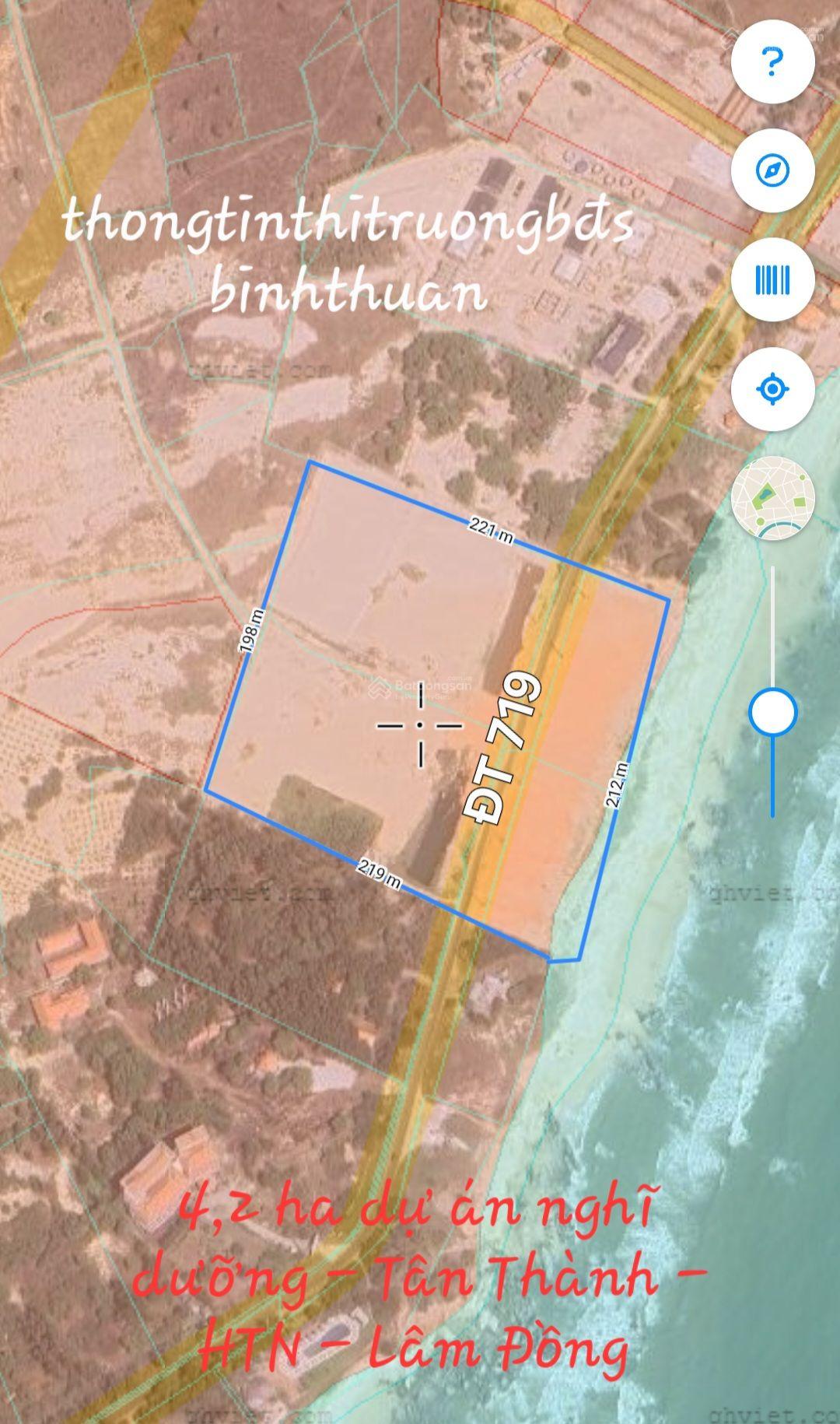 4,2 ha đất giáp biển Thuận Quý - HTN - Lâm Đồng