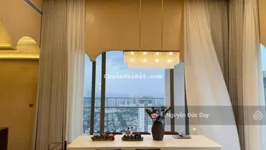 Penthouse Địa Trung Hải độc bản 217m2 4PN siêu VIP. View trực diện sông nhà mới 100%