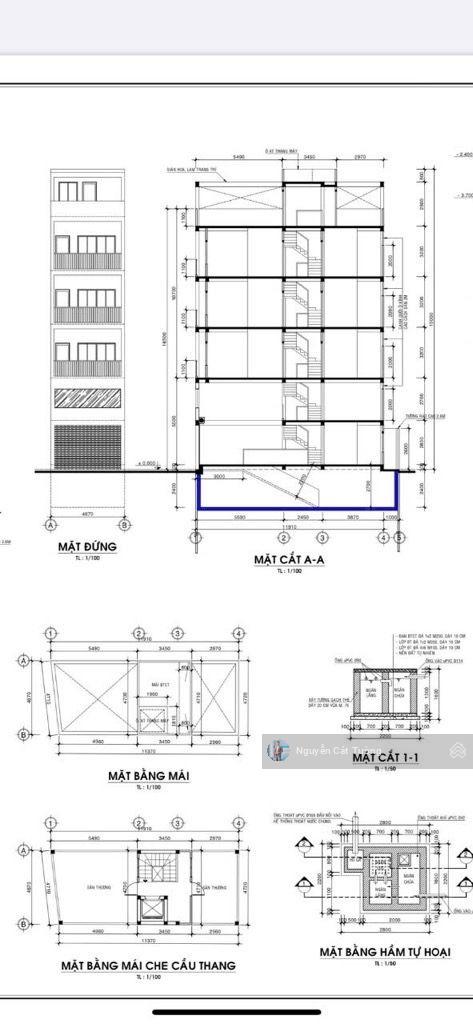 Đất MT HXH 8m _ Ngang 5m _Xây Mới Hầm + 6 Tầng _Cách Nơ Trang Long 1 Căn _Thiết kế 9Pn +Tháng Máy