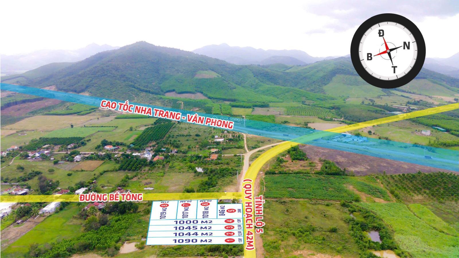 Sản phẩm duy nhất - cơ hội đầu tư sinh lời cực hiếm - độc tôn ở mặt tiền đường Tỉnh Lộ 5 Ninh Hoà 1