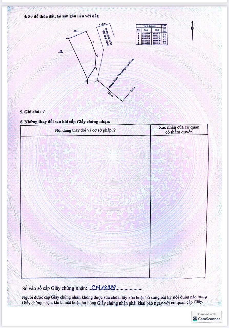 Bán đất góc 2 mặt tiền Phạm văn Đồng view biển - vĩnh hoà ngang 7,4 m diện tích 108 m giá 150 tr /m