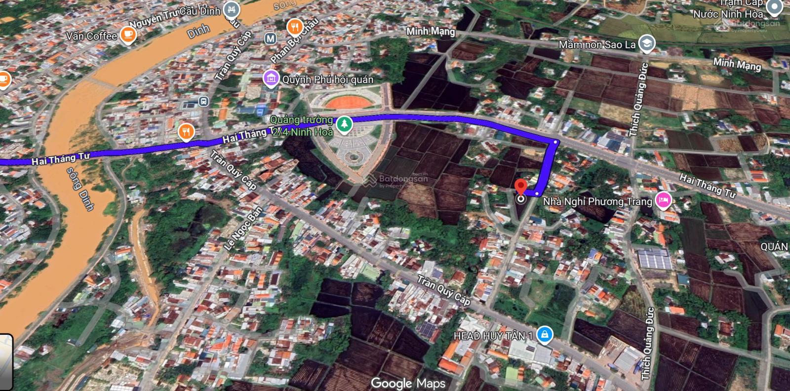 Bán đất Full thổ cư, T.Tâm thị xã Ninh Hòa, ngay Quảng trường 2/4, đg rộng 9m, 125.9m2(5x25),2,9 tỷ