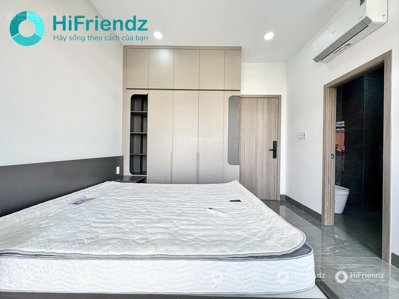 Studio ban công - nội thất cao cấp, luxury - tone màu trắng đen siêu đẹp, tối giản - nhà mới 100%