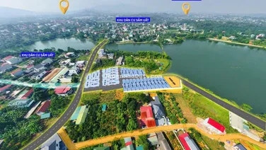 CHÍNH CHỦ ĐỘC QUYỀN BÁN 23 LÔ Đất MẶT HỒ QUỐC OAI HOÀ LẠC VỪA RA HÀNG, 100% THỔ CƯ 3 tỷ/lô 120m2