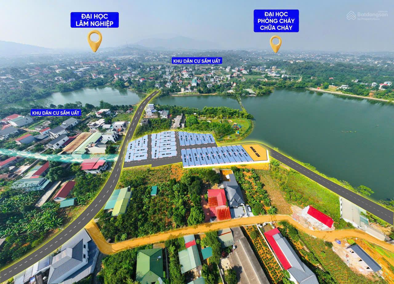 CHÍNH CHỦ BÁN NHANH 23 LÔ ĐẤT MẶT HỒ HỒ NGAY NGÃ 3 XUÂN MAI VỪA RA HÀNG, 100% THỔ CƯ 3 tỷ/lô 120m2