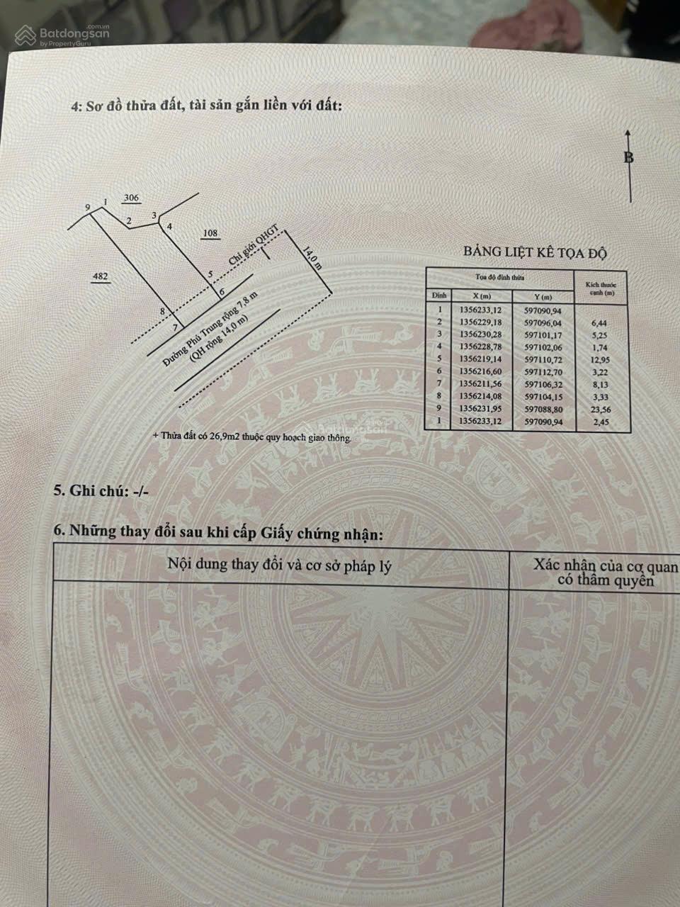 Bán đất mặt tiền đường Phú Trung giá siêu rẻ, thích hợp làm nhà vườn, biệt thự, thổ cư 100%