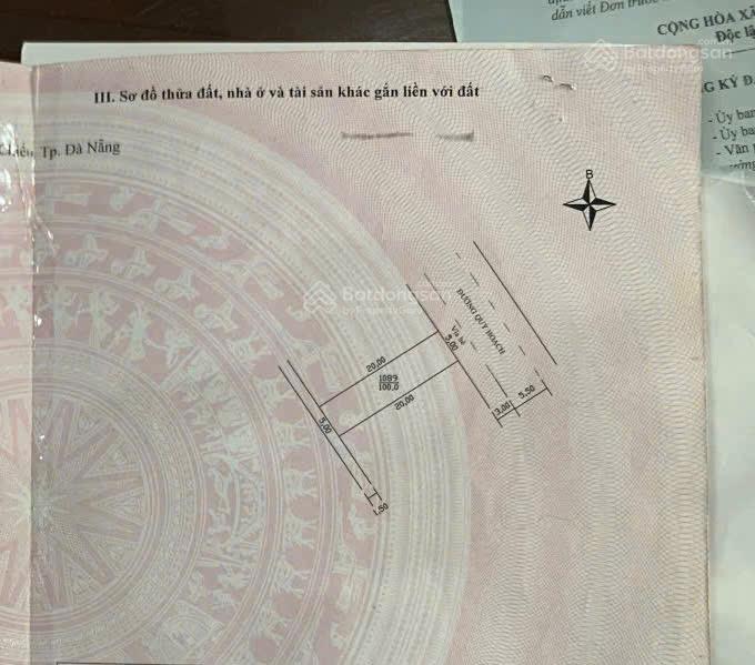 Lô sạch đẹp Trương Vân Lĩnh, Hoà Hiệp Nam, giá đt